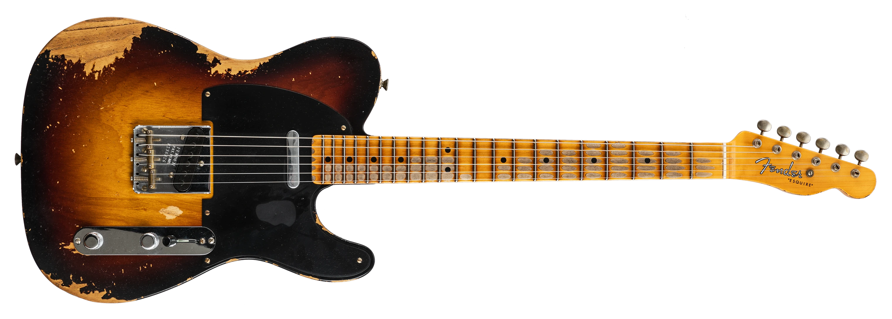 Fender Limited 50's Tele Double Esquire Heavy Relic wide fade 2CS 